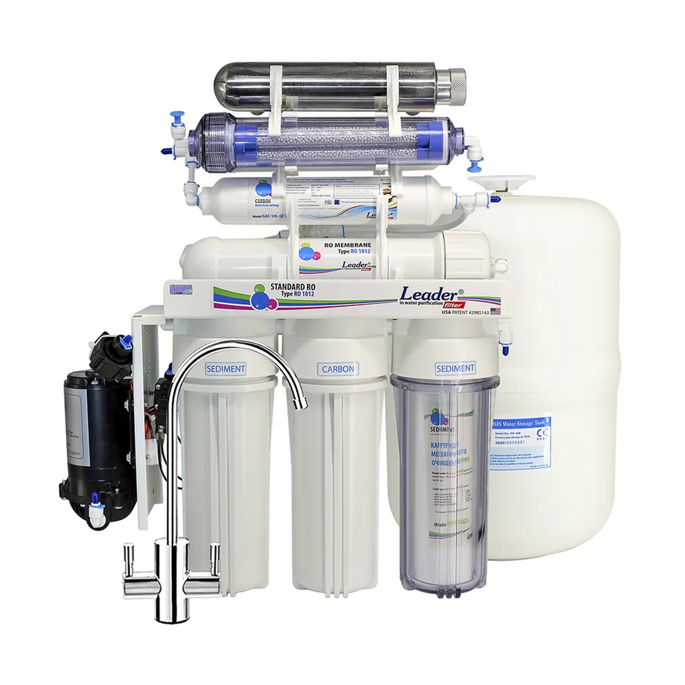 Фільтр зворотного осмосу Leader Standart RO-6 bio UF P