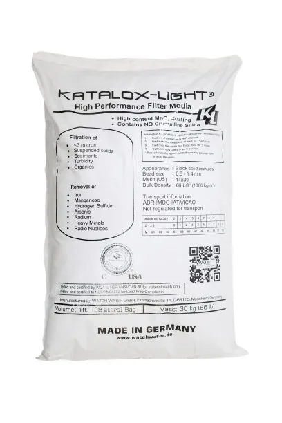 Завантаження комплексне фільтруюче Katalox Light (30 кг/мішок)