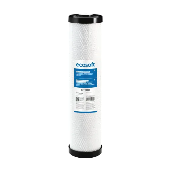 Картридж із брикетованого активованого вугілля Ecosoft 4,5"х20"