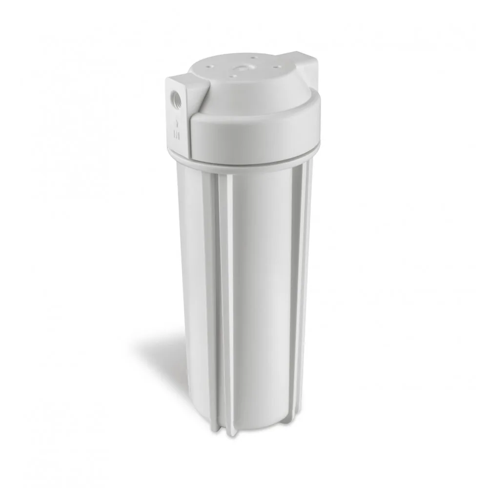 Біла колба для осмосу 1/4"х10 Aqualine