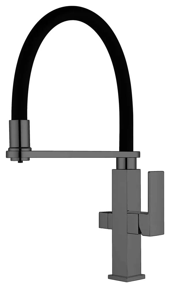 Трьохпозиційний змішувач Fabiano FKM 3120 Black Steel