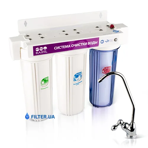 Проточний фільтр Raifil Trio PU905W3-WF14PR-EZ