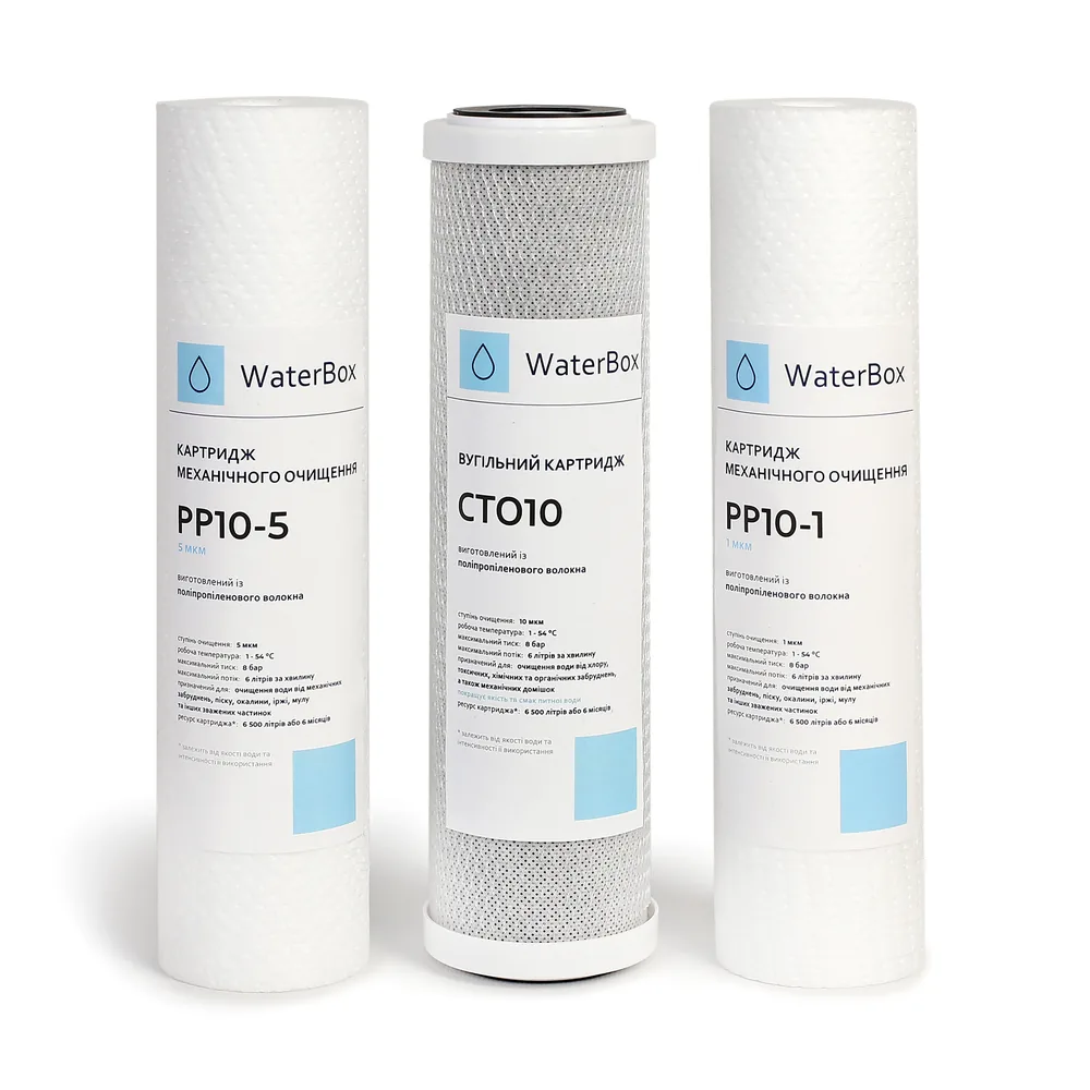 Комплект картриджів WaterBox
