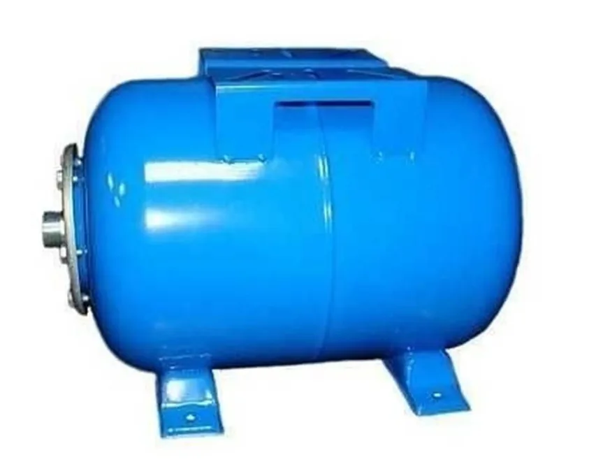 Гідроакумулятор 100л VOLKS pumpe 10bar горизонтальний (з манометром)