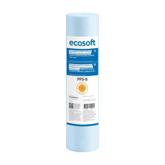 Картридж бактеріостатичний зі спіненого поліпропілену Ecosoft 2,5