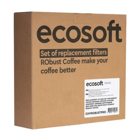 Комплект картриджів 1-2-3-4 Ecosoft для фільтра RObust COFFEE — фото 3