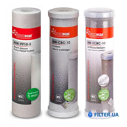 Комплект картриджів Новая Вода NW-K303 Nano Silver